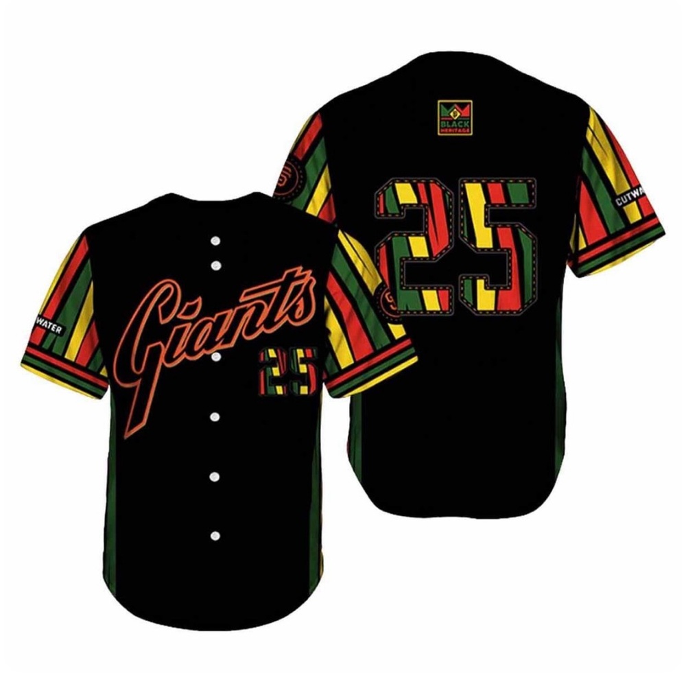 Giants Black Heritage Month Jersey